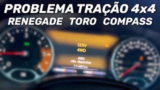 Problema tração 4x4  SERV 4WD  Renegade Toro Compass [upl. by Eidak394]