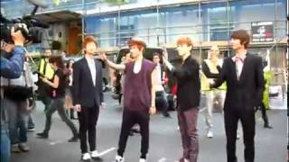 SHINee  110619 Fancam Japan Debut Premium Reception  Abbey Roads Studio [upl. by Shuman]