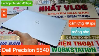 Dell Precision 5540  Core i7 9850H RAM 32GB SSD 512GB 156quot Full HD ips  VGA Quadpro T1000 4GB [upl. by Turnbull]