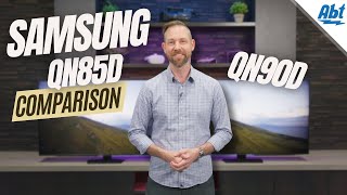 2024 Samsung Neo QLED Comparison QN85D vs QN90D [upl. by Ellitnahc450]