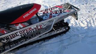 2011 Polaris Pro RMK 800 Snowmobile [upl. by Ahsinad]