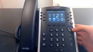 14  How to Join a Skype for Business Meeting From a Polycom Desk Phone [upl. by Hiller]