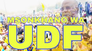 MSONKHANO WA A UDF KU BLANTYRE [upl. by Dronski915]