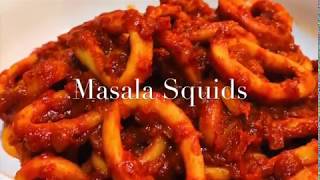 Goan Masala SquidsRestaurant Style [upl. by Gnoh438]