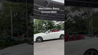 MercedesBenz convertible convertible mercedes benz mercedesbenz car shorts viralvideo v8 [upl. by Aliel]