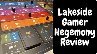 Hegemony Board Game Review [upl. by Eiggep934]