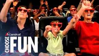 Carnival Breeze Experience Thrill Theater  Onboard Activities  Carnival Cruise Line [upl. by Gibson]