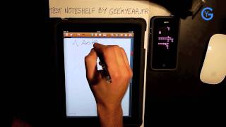 Noteshelf Apps pour iPad  Test  13 [upl. by Silra]