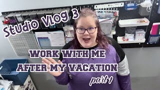 Working on Orders After Vacation  Etsy Dashboard Walkthrough Chatty Vlog [upl. by Alderson]