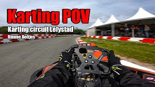 Karting POV at Lelystad  Rimme Boltjes [upl. by Leile]