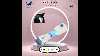 ​letzchase V Comb Electronic Head Lice Removal Machine Anti Lice Machine [upl. by Lizbeth839]