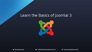 Learn the Basics of Joomla 3 [upl. by Katie]