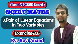 Class 10 Maths Chapter 3 Exercise 36 Solutions CBSE Board [upl. by Alexandra108]