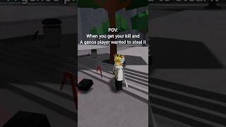 POV You get your kill  roblox thestrongestbattlegrounds strongestbattelgrounds [upl. by Morgun]