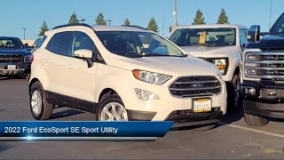 2022 Ford EcoSport SE Sport Utility Sacramento Roseville Elk Grove Folsom Stockton [upl. by Notelrahc]