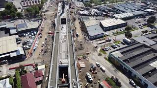 Lilydale Railway Station Upgrade Works Lilydalestation [upl. by Ayhtin]