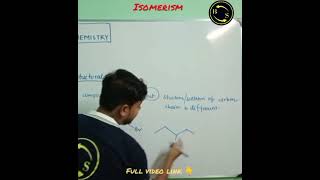 Isomerism in Organic Chemistry Class 11  Classification of Isomerism  Part 11  btosacademy [upl. by Cardinal]