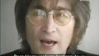 John Lennon  Imagine Hun Subtitle [upl. by Nonnairb132]