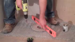 Shower Drain Installation  Connect to Plumbing  Trugard Direct [upl. by Metah]