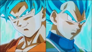 Stop motion Muerte de Goku y Vegeta SSJ dios azul de plastilina increible pelea [upl. by Gerlac]