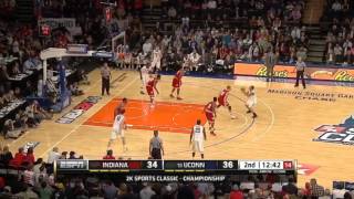 Shabazz Napier puts the defender to sleep UConn vs Indiana 2K Sports Classic [upl. by Amorette677]