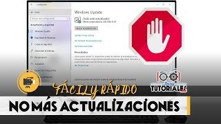 Cómo Desactivar Actualizaciones Automaticas en Windows 10  Método Definitivo [upl. by Joash]