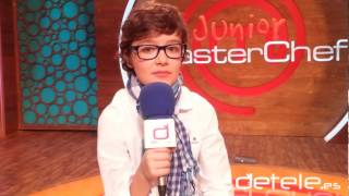 Mario primer MasterChef Junior España [upl. by Elletsirk845]