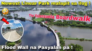 Bagong Boardwalk sa Valenzuela Bukas na  Linear Park at Flood Wall na  Valenzuela City  Oct 2024 [upl. by Areyk316]