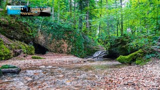 Relaxing Sleep Nature Sound Waterfall Meditation in 4K Part 1 [upl. by Nnylecoj]