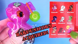 Unicorn Connoisseur Opens Tokidoki Unicorno After Dark Series 4 Blind Boxes [upl. by Nosnarb]