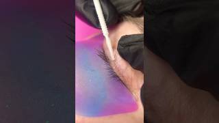 ⬆️ False Lash Line Lashes  How to deal with them Stick em down lashliftandtint lashlifthack [upl. by Viridis]