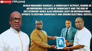 Mohamed Warisay warns of an impending collapse of democracy and the rise of dictatorship [upl. by Blodgett]