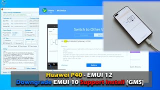 Huawei P40  EMUI 12 Downgrade EMUI 10 Support Install GMS [upl. by Demetri61]