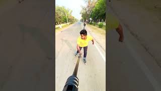 MINI VLOG ON MY SKATES 🛼 spsouravskater [upl. by Dercy]