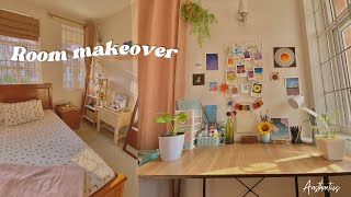 ROOM MAKEOVER Aesthetic  Cozy Pinterest inspired room transformation  Aasthaetics [upl. by Dempster]