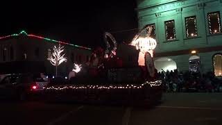 🍒Warrens Cranberry Festival 2023 Baraboo Christmas Light Parade [upl. by Aerdua]