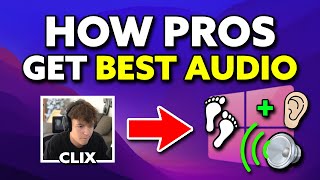 How PROS Get BETTER Audio In Fortnite Sound Tweaks [upl. by Farrish]