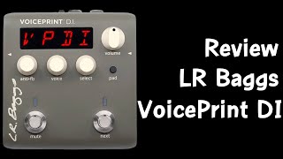 เทคโนโลยีใหม่ LR Baggs Voiceprint DI Acoustic Guitar IR [upl. by Dever486]