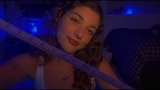 ASMR analysing your face ☆ measuring you personal attention face mapping soft spoken for sleep [upl. by Stephanie]