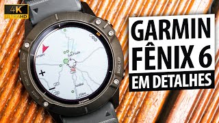 ⌚🔥 Fênix 6x PRO SOLAR  Em Detalhes ⌚🔥 [upl. by Cathe]