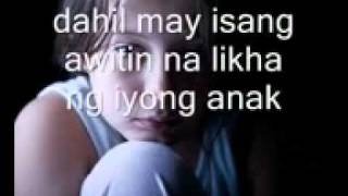 Mahal Kita Aking Ama Lyrics [upl. by Idoj]