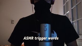 ASMR trigger words [upl. by Idden750]