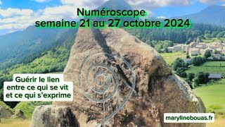 Numéroscope semaine du 21 au 27 octobre 2024 [upl. by Carter919]