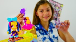 Polen ile Play Doh Kuaför Seti  Oyuncak videosu [upl. by Mamoun]