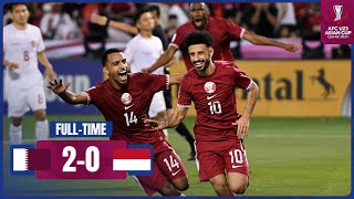 Full Match  AFC U23 Asian Cup Qatar 2024™  Group A  Qatar vs Indonesia [upl. by Hilarius266]