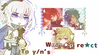 WMMAP reacts to yn’s as Anastasia’s knights  made by kuramonn [upl. by Rollin]