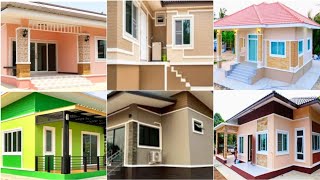 Latest 100 House Painting Colours Outside 2022  Exterior Wall Paint With Color Combinations Ideas 3 [upl. by Nicko]