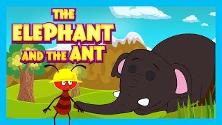 The Elephant And The Ant  Story For Kids Bedtime Story And Fairy Tales For Kids Kids Hut Stories [upl. by Alleul]