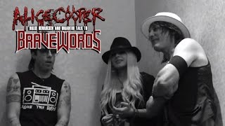 ALICE COOPERs Roxie Henriksen Orianthi talk to BraveWordscom July 11th 2012 [upl. by Aguie]