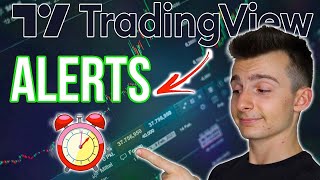 How To Create Alerts On TradingView  TradingView Alerts Tutorial [upl. by Demmahom]